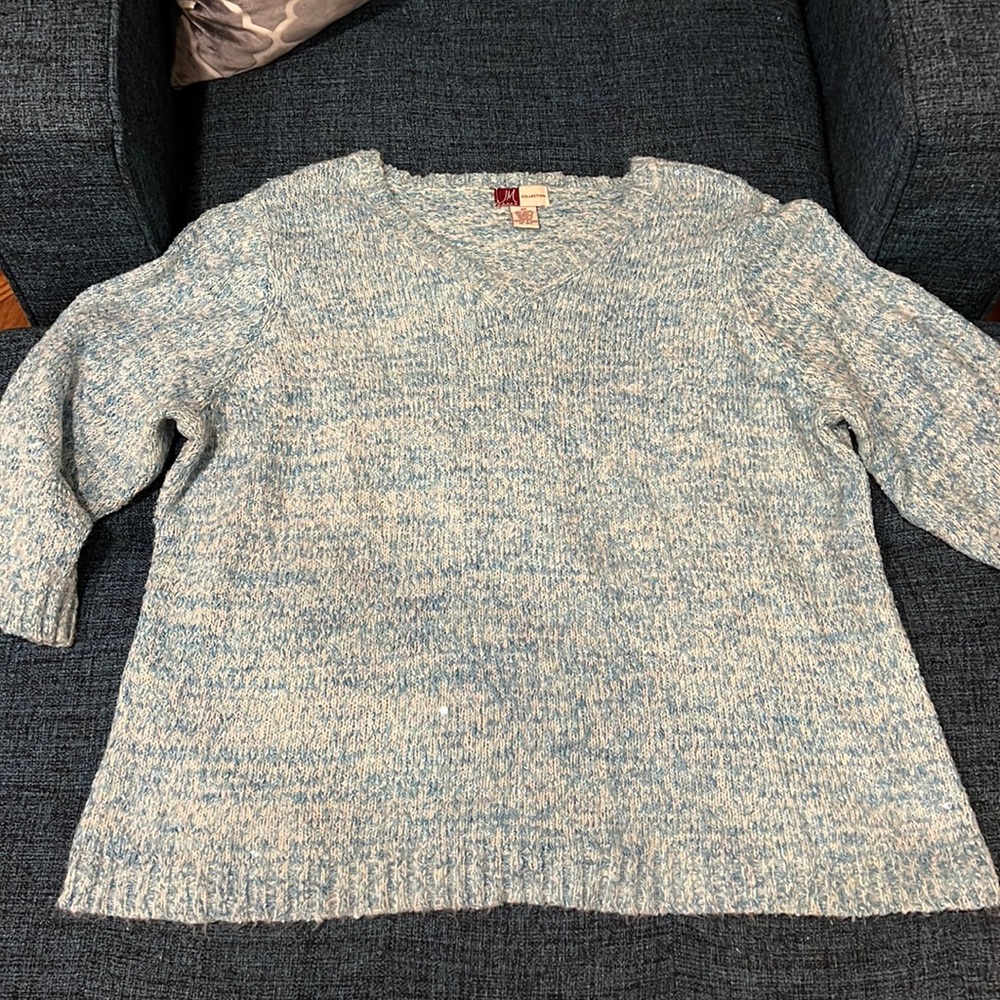 Light blue sweater